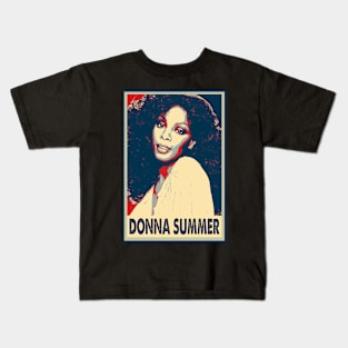 Disco Inferno Donna Summer's Electrifying On Stage Presence Kids T-Shirt